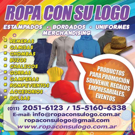 Merchandising publicidad en ropa estampados de remeras ropa con logo en  Caballito - Ropa y calzado | 9202