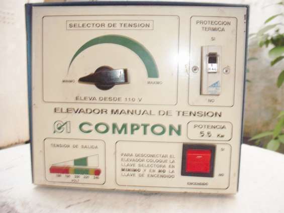 Elevador de tensión manual.5,5 kw.