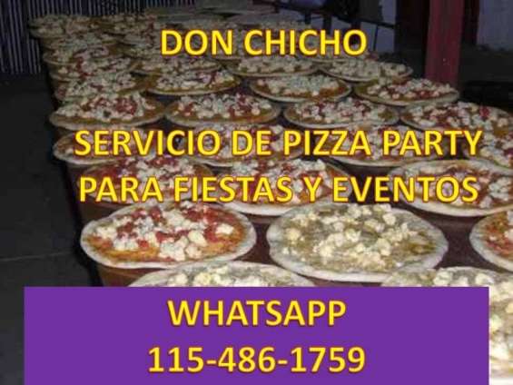 Pizza party catering