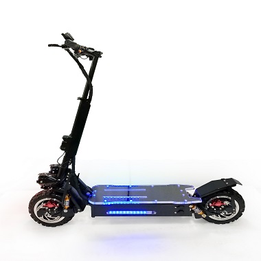 Scooter plegable de neumáticos gordos de 3200w scooter eléctrico de rueda ancha de 11 pulg
